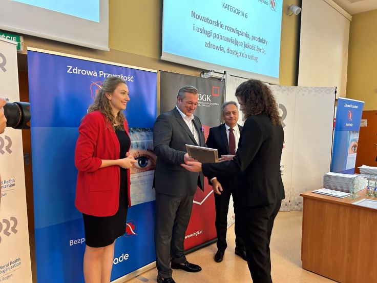 Comarch Healthcare received a prestigious award at the "Healthy Future – Inspirations