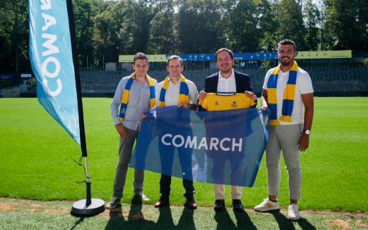Comarch has become an official sponsor of Belgian vice-champion Royale Union Saint-Gilloise 